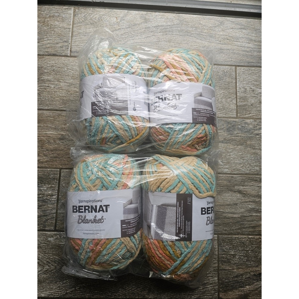 4 BERNAT BLANKET‎ SAILORS DELIGHT